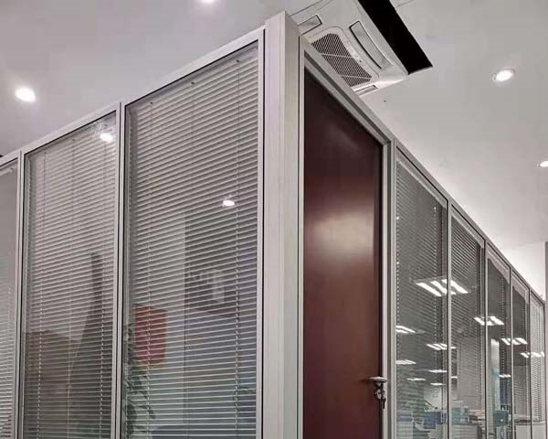 清城电动中空百叶隔断